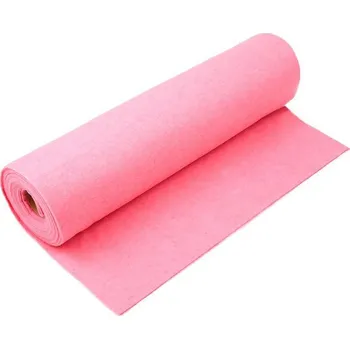 Výtvárné potřeby Plsť / filc šíře 41 cm, barva 9 (F09) růžová střední