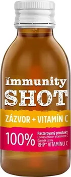 Přírodní produkt LEROS Immunity Shot Zázvor + Vitamín C 150 ml