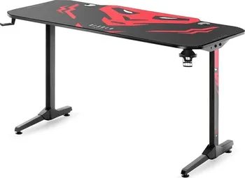 Počítačový stůl Diablo X-Mate 1400 černý/červený