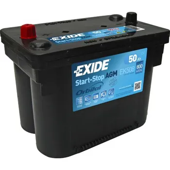 Autobaterie Exide Star-Stop AGM EK508 12V 50Ah 800A