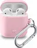Příslušenství pro sluchátka Cellularline Bounce silikonový kryt pro Apple AirPods 1&2 růžový