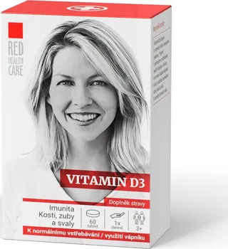 Red Health Care Vitamin D3 1000 IU 60 tbl.