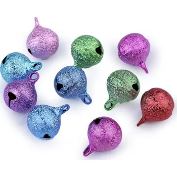 Výtvárné potřeby Rolničky metalické Ø12 mm, barva 4 multikolor