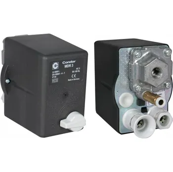 vypínač TS380-3 tlakový spínač 400V 13-18A pro pístové kompresory (ABAC, CONDOR MDR 3/11)