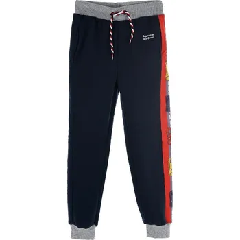 Disney cars - tmavě modré chlapecké tepláky Velikost: 104