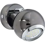 Eglo 31005 BIMEDA - Bodové svítidlo + LED žárovka (Bodové LED svítidlo v barvě černý lesk + chrom)