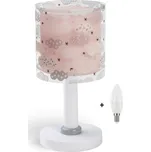 Dalber 41411S CLOUDS PINK - Dětská stolní lampička s mráčky + Dárek LED žárovka (Stolní lampička pro děti s motivem mraků)