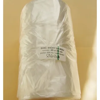 Potravinová fólie Sáčky rolované transparentní 25 x 35 cm EXTRA SILNÉ [500 ks] (68635.2 - CH1A, CH1N)