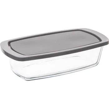 Keramický dřez Secret de Gourmet Skleněná dóza na potraviny LOAF GLASS, 27 x 14 cm