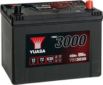 Autobaterie Yuasa YBX3030 12V 70Ah 630A