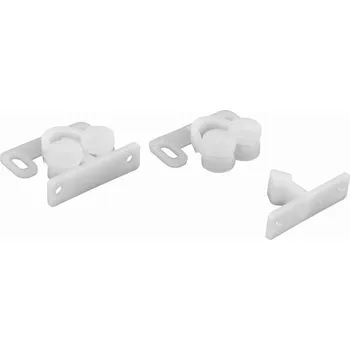 Walteco Západka, plast, bílý Množství: 2 ks