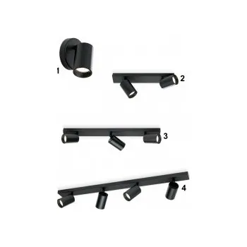 Bodové svítidlo Orion OR-Str 10-493/3 schwarz (exkl 3xGU10/13W)