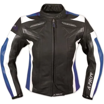 Moto bunda ARROW LADY modrá dámská kožená moto bunda A-pro - S