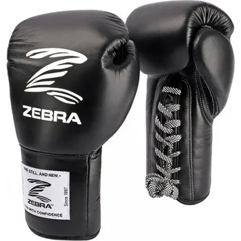 Boxerské rukavice BOXERSKÉ RUKAVICE ZEBRA PRO SIGNATURE LACE KŮŽE Velikost: 10oz