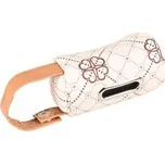 Flamingo Vito módní taštička s uchem na exkrementové sáčky béžová