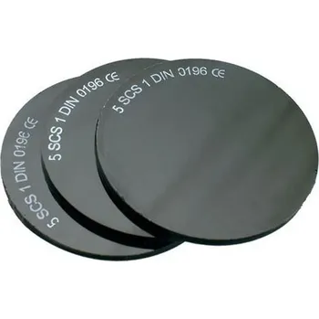 Svářečská kukla OSTATNÍ Svářečské sklo kulaté pr. 50mm - čiré