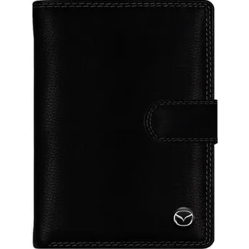 Obal na doklad Dokladovka MAZDA s zapínáním kožené Pouzdro na doklady