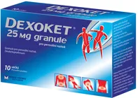 Dexoket 25 mg granule 10 sáčků