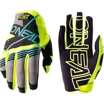 Helma na motorku Oneal motocrossové rukavice šedé