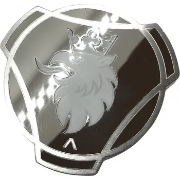 Znak automobilu Podsvíceny znak SCANIA Griffin nerezový, Studená bílá, 24V