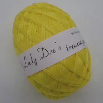 Příze Žlutá 4n-190m (Lady Dee's Lace Garn - Jalousie)