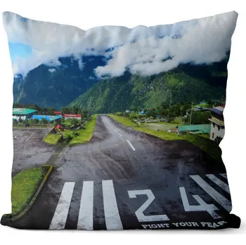 Dekorativní polštářek Polštář Fight your fear (Velikost: 40 x 40 cm)