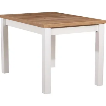 Jídelní set Stůl ST30 120X80 Dub Wotan/Bílý