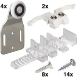 Walteco Montážní sada WS 45 pro 2 posuvné dveře, nosnost 45 kg