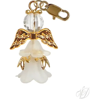 Přívěsek Andělíček pro štěstí přívěsek s karabinkou I