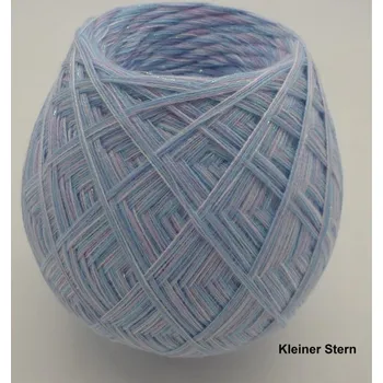 Příze Vejce s lurexem Kleiner Stern 4n-760m (Lady Dee's ZauberEi Kleiner Stern mit Glitzer - 200g)