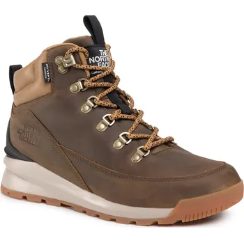 Pánská treková obuv The North Face Back To Berkeley Mid Wp Utility Brown/Tnf Black 44,5