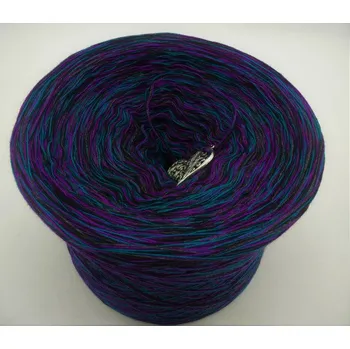 Příze Fialovotyrkysový melír 4m-1140m (Lady Dee's Rio de Janairo)