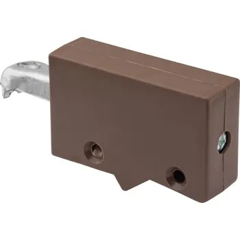 Nábytkové kování Walteco Rektifikační kování, nosnost 35 kg, hnědé 2 ks