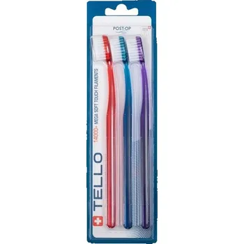 Zubní kartáček Tello 14000 MegaSoft 3 ks