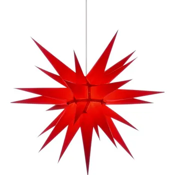 Ochranovská hvězda i7 - Ø cca 70 cm, červená