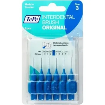 Mezizubní kartáček TePe Interdental Brush Original 0,6 mm 6 ks