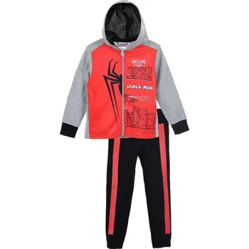 Spider-Man šedo-červená chlapecká tepláková souprava 0C2ESBS1000098 Velikost: 116