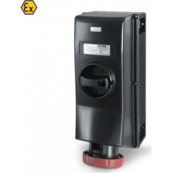 Elektrická zásuvka 504.6386 504.6386 Zásuvka Ex II 2GD 400V/63A čtyřpólová ADVANCE GRP EX SCAME