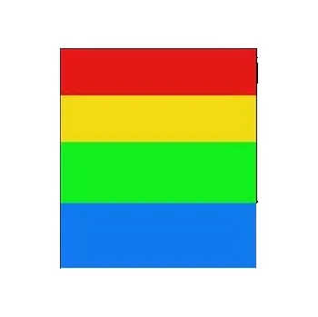 Samolepící etiketa LOGO etikety 210mm x 297mm, A4, matné, barevný mix, 1 etiketa, 180g/m2, baleno po 10 ks, p (EL210BNF1L)