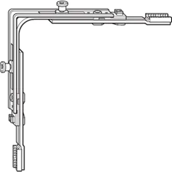 ROTO NT rohové vedení Provedení: 2 x čep V