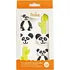Jedlá dekorace na dort Decora Cukrová dekorace na dort panda 6 ks