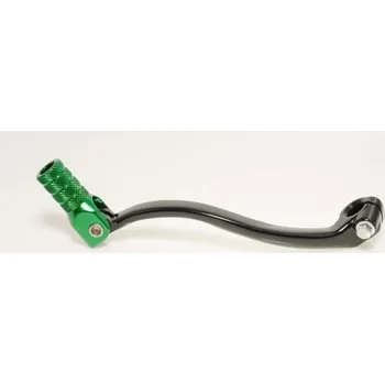 ACCEL řadící páčka (řadička) KAWASAKI KX 250F 04-05, SUZUKI RM-Z 250 04-06 hliníková, barva černá, koncovka zlatá