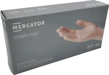 Vyšetřovací rukavice Mercator Medical Vinylex vinylové nepudrované