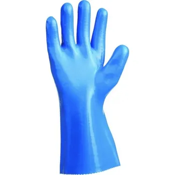Pracovní rukavice DG TACHOV Rukavice UNIVERSAL 32 cm, HLADKÉ 0110007540105 Modrá 10
