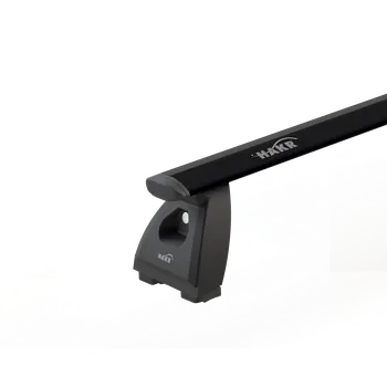 Příčník na automobil HAKR Brno Střešní nosič Volkswagen Polo III Hatchback s přípravou ve střeše 1994-2001, WING BLACK tyč | HAKR