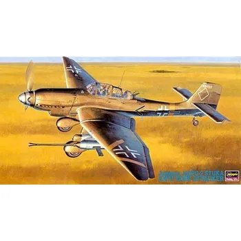 Plastikový model Hasegawa Ju 87G-2 Stuka Rudel 1:48