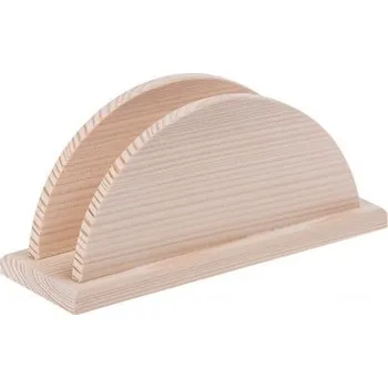 FK Dřevěný stojan na ubrousky - 15x5x7 cm