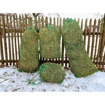 Chov hospodářského zvířete Síť na seno 80x150 cm zelená