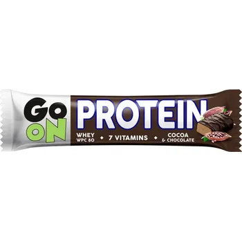 Protein GO ON Proteinová tyčinka kakao 50g