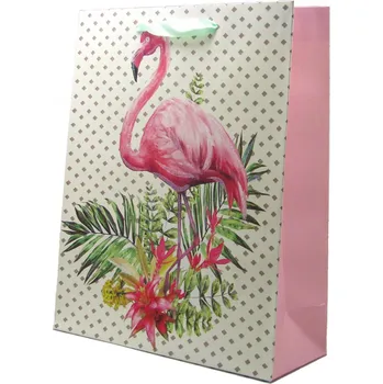 Dárková taška Dárková taška střední Plameňák B (0026)